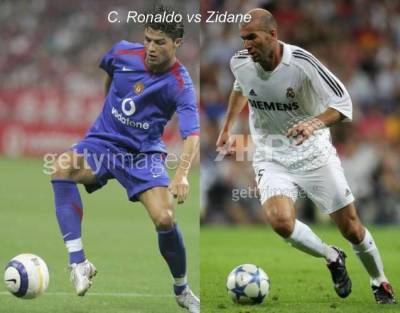 c ronaldo and zizou